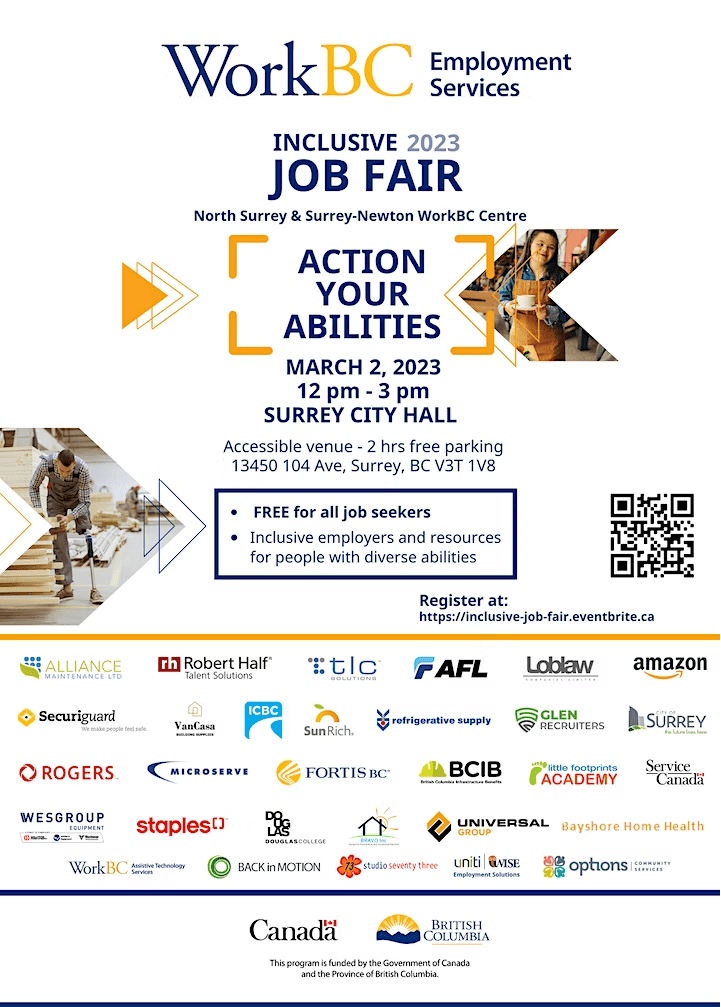 Inclusive Job Fair Surrey WorkBC